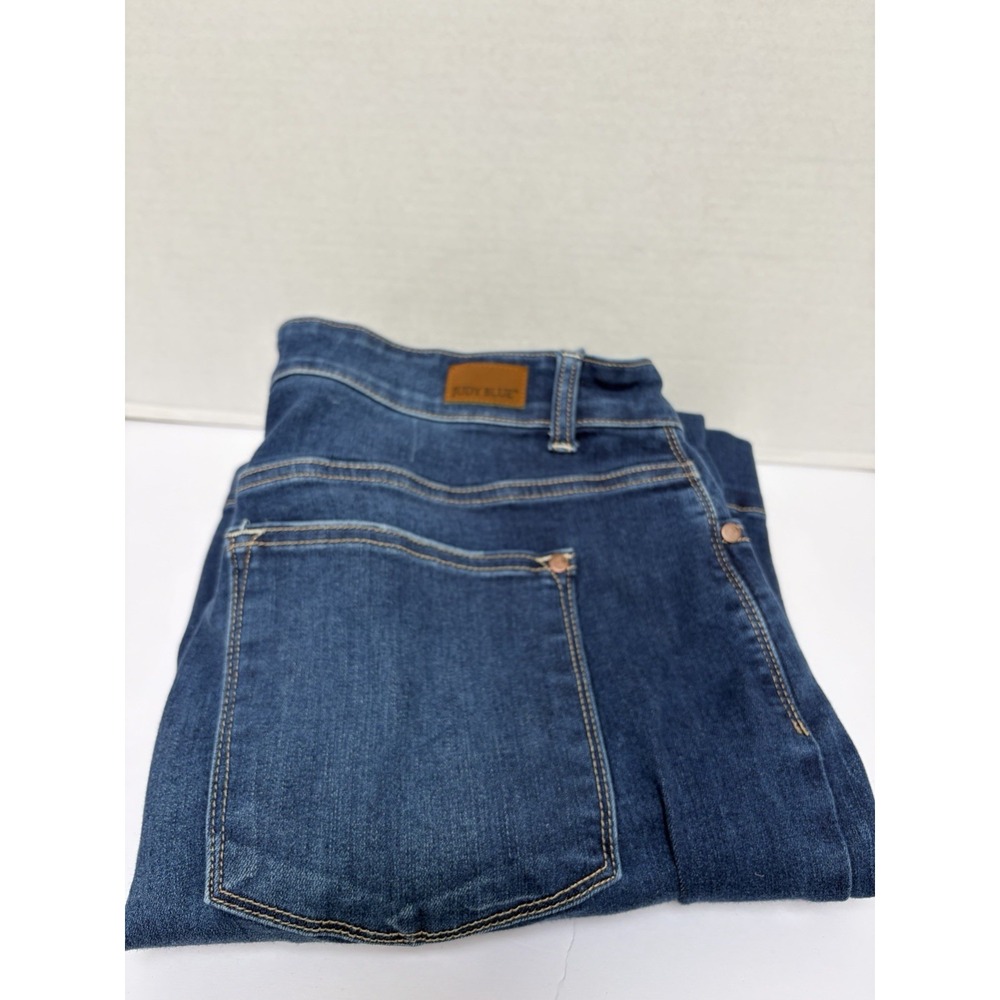 Judy Blue Hi-Rise Flare Trouser Denim Jeans Non-Distressed Size 14W Style #82395